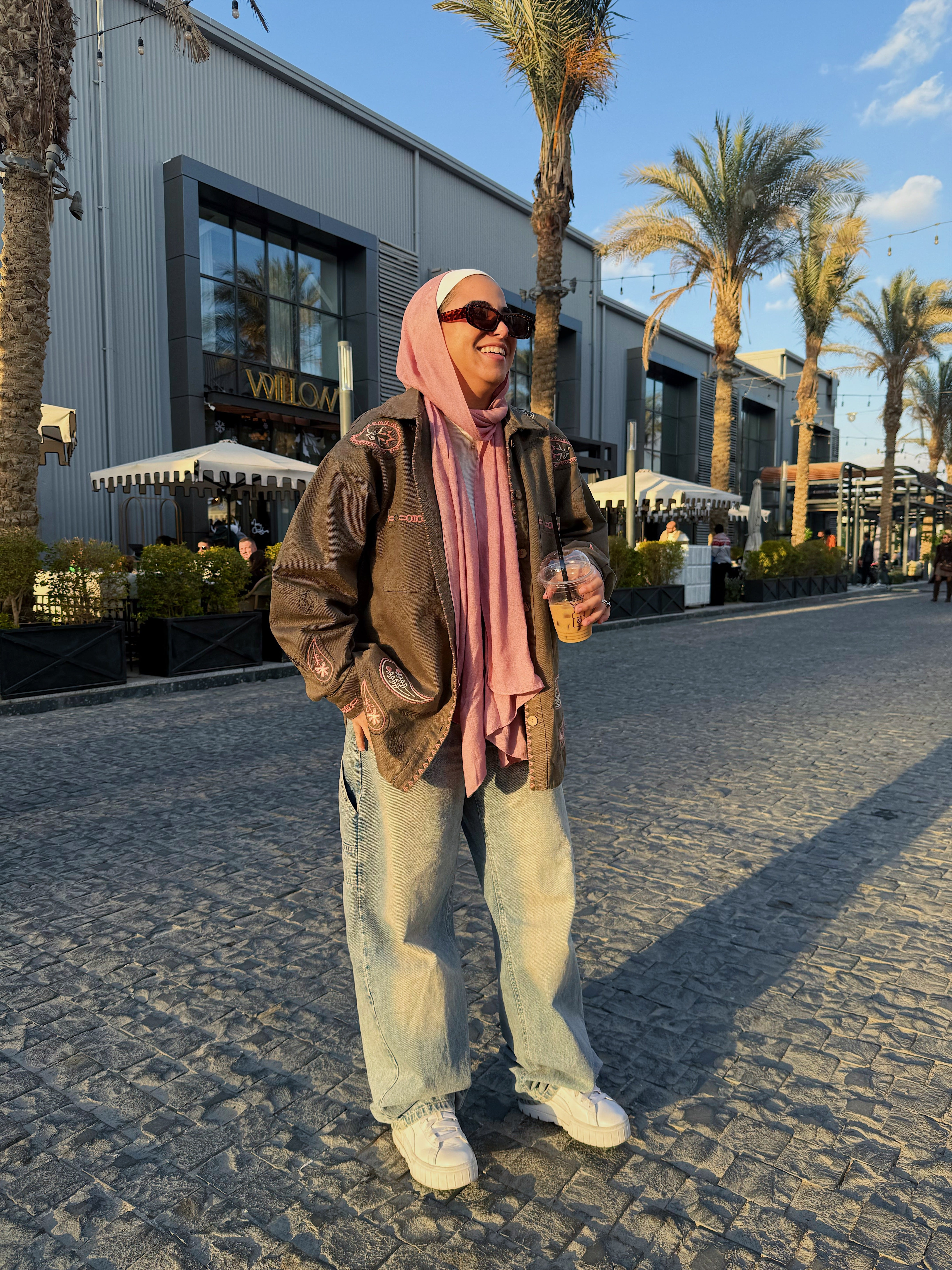 Image of Olive Gabardine Jacket – Sophisticated, and Timeless